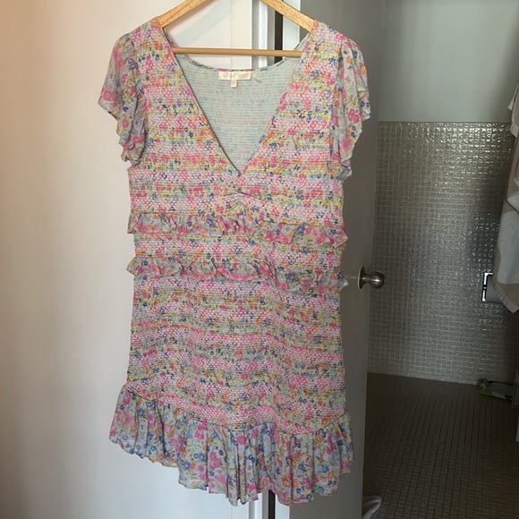 Floral mini dress - Picture 4 of 8